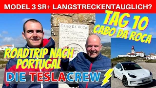 Roadtrip Portugal - TAG 10 (Cabo da Roca und Merida) | Tesla Model 3 SR+ langsteckentauglich?