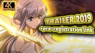 SAINT SEIYA AWAKENING : KNIGHTS OF THE ZODIAC | TRAILER 2019 (+ PRE-REGISTRATION LINK)『4K - 60 FPS』