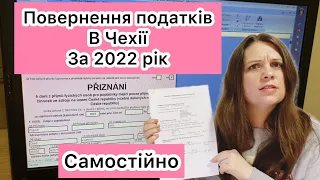 Як самостійно подати податкову декларацію в Чехії та розрахувати повернення податку📃