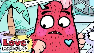 Topsy Turvy Day! | Love Monster Gets a  NEW Hair Style! | Videos for Kids