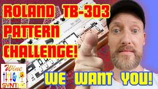 Roland TB-303 Pattern Challenge! Are you faster than Braatz? Join Now!