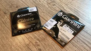 OS 2 ENCORDOAMENTOS DE NYLON DA GIANNINI QUE EU MAIS GOSTEI