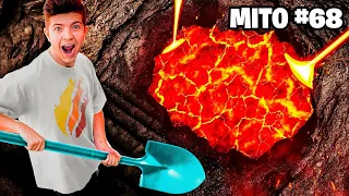 CAZANDO 100 Mitos de Minecraft en la VIDA REAL !!