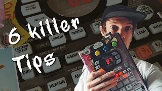6 killer tips for the SP404sx/a