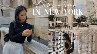 LIVING IN NYC VLOG | quality time with fam, favorite spots in nyc, & first giveaway!! 뉴욕 브이로그