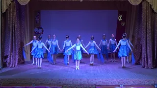 Синий платочек - Коллектив бального танца "Фламинго" (Красноярская ДШИ)