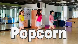 Popcorn line dance(Improver) Tim Gauci, Broken Hill, NSW, Australia (Jan 2014)