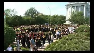 Вручение дипломов выпускникам УрФУ. 28 июня 2014