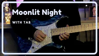 Moonlit night | Tab | Jazz Guitar Solo Cover