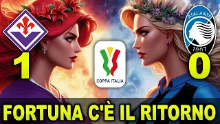 FIORENTINA - ATALANTA 1-0 🏆 COPPA ITALIA 🦸🏻 CARNESECCHI CI SALVA DA UN PASSIVO MAGGIORE