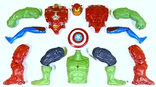 Assemble Toys ~ Hulk Smash Vs Spider-Man Vs Spider-Man ~ Avengers Superhero Toys