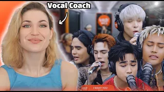P-pop kings are going R'n'B! | Vocal Coach Reaction to SB19 on Wishbus - I Want You