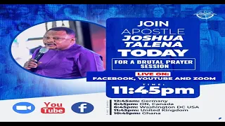 GLOBAL ZOOM PRAYER MEETING // APOSTLE JOSHUA TALENA // 05-06-23