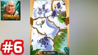 Jumanji Epic Run - Gameplay Wlkthrough - Part 6 Mt. Zhatmire Completed (iOS/Android)