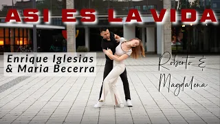 Enrique Iglesias, Maria Becerra - ASI ES LA VIDA | Bachata Dance