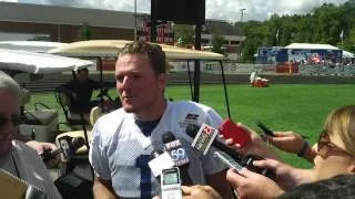 Colts punter Pat McAfee on breaking camp