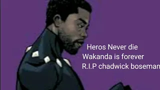 chadwick boseman (tribute video) R.I.P Wakanda Forever
