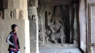 Ellora Caves, Aurangabad, India in 4k ultra HD