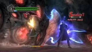 DMC4 Nero vs. Sanctus (Mission 20) on DMD Difficulity, No Damage