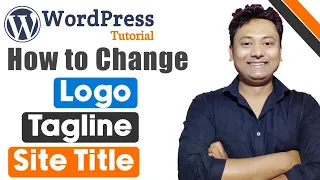 How to Change Logo and Title in WordPress Website | Add Logo in WordPress | WordPress Tutorial