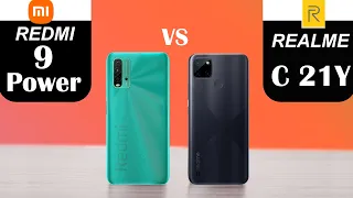 redmi 9 power vs realme c21y