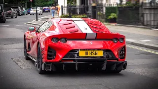 Supercars in London July 2022 - #CSATW391 [Sian, 812 Competizione, Chiron, Veyron, 918 Spyder]