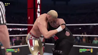 Kevin Owens vs Cody Rhodes Raw universal title WrestleMania Universe mode season 1