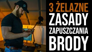 3 SPOSOBY NA MOCNĄ BRODĘ W 6 MINUT 💪 szybki poradnik jak zapuścić i stylizować brodę 🧔