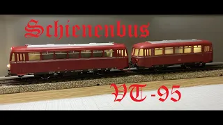 Märklin 3016 Schienenbus VT95 Umbau auf Digital und LED