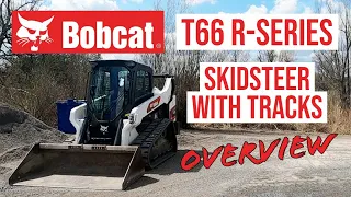 2021 Bobcat T66 R-Series Track Loader Skidsteer Overview