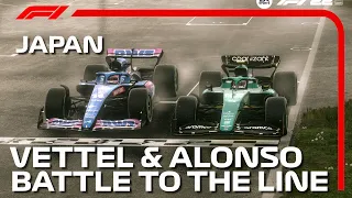 Recreating Vettel & Alonso's Frantic Battle to the Line | 2022 Japanese Grand Prix