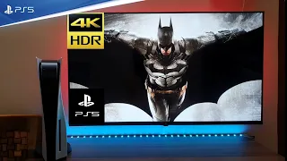 Batman Arkham Knight Gameplay PS5 (4K HDR)