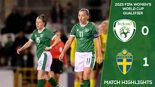 HIGHLIGHTS | Ireland WNT 0-1 Sweden WNT - 2023 FIFA Women's World Cup Qualifier
