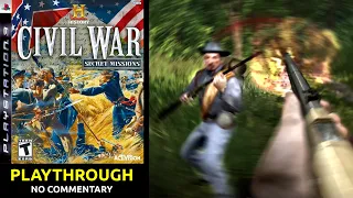 History Civil War: Secret Missions (PS3) - Playthrough - (1080p, original console) - No Commentary