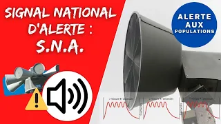 Reconnaître le signal national d'alerte : S.N.A. ı Formation premiers secours