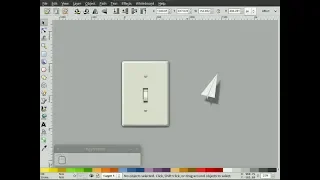 heathenX Inkscape Tutorials: episode 080 - A light switch (and a paper aeroplane!)
