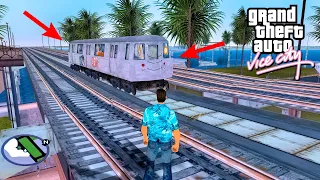 Can You Stop The Train in GTA Vice City? (GTAVC Secret Train Myth)