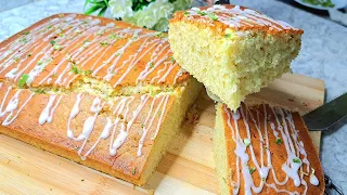 CAKE IN 5 MINUTES|MOIST LEMON CAKE| SIMPLE AND VERY TASTY|LEMON CAKE|SIMPLE AND QUICK RECIPE