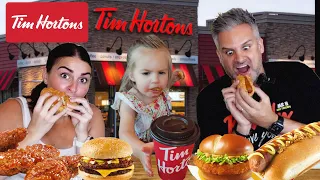 Brits Try [TIM HORTONS] for the first time!