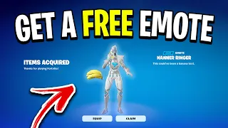 How To Get The FREE "Nanner Ringer" Emote In Fortnite!