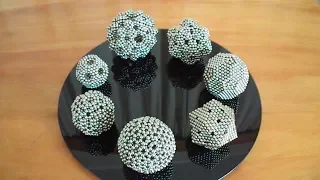 7 Assorted Sphere Designs | Tutorial | 480 to 1440 Neodymium Magnetic Balls