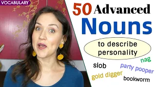 50 Advanced Nouns to Describe Personality | English Vocabulary