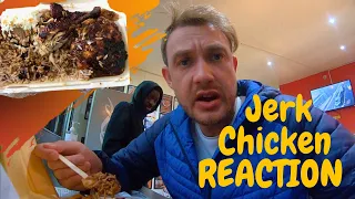 Aussie Tries Caribbean Food for the First Time - Jaw Dropping Jamaican Jerk Chicken REACTION