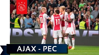 Kasper Dolberg maakt twee heerlijke goals