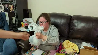 Danielle Opening her Christmas Presents 2023