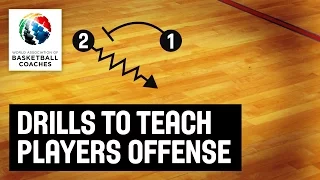 Drills to Teach Players Offense - Ettore Messina - Basketball Fundamentals