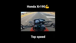 Honda Xr190 Top speed 💪