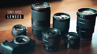 My 5 Best Sony APSC Lenses for Video & Photography!