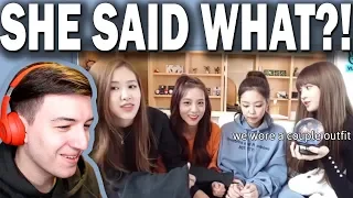 blackpink being a mess on vlive REACTION!