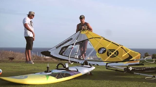 Tuning your Windsurf Sail with WindSurf Coaching and Marcilio Browne